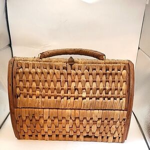 Vintage Basket Purse